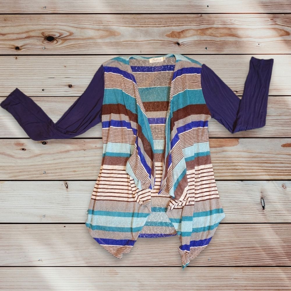 Striped cardigan